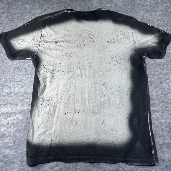 Jack Skellington Disneyland T-Shirt Mens XL Black Bleached  Gothic Halloween - Picture 7 of 7